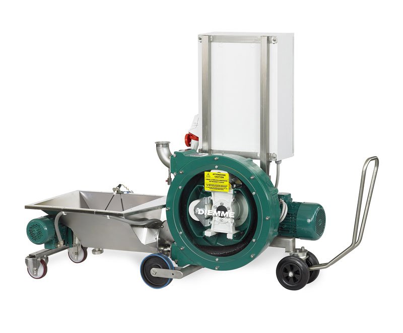 Pompe peristaltice pentru struguri zdrobiti, desciorchinati