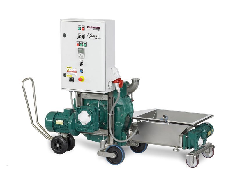 Pompe, Pompe peristaltice pentru struguri zdrobiti, desciorchinati